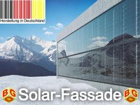 Solar-Fassade zur Stromerzeugung
